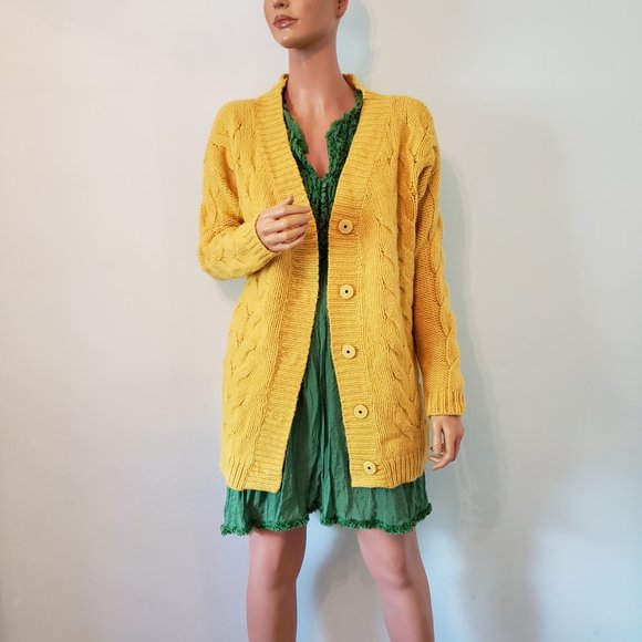 NWT Sundance French Braid Cardigan. 40% Wool. Size S. - Picture 13 of 15